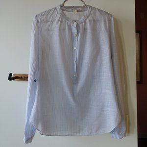 J. Crew Light Blue Tunic Top